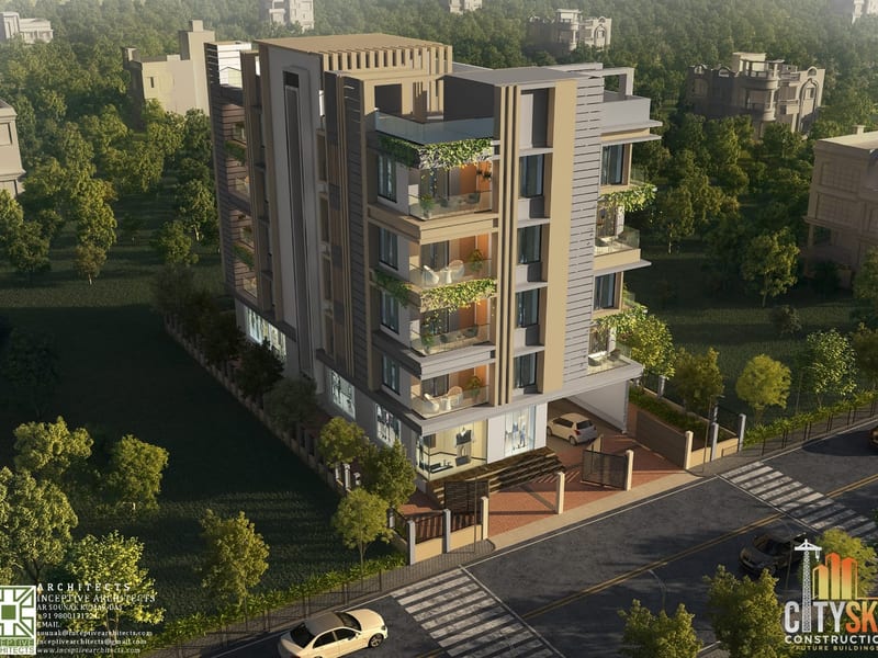 Hira Estate. (Upcoming) 3d view.